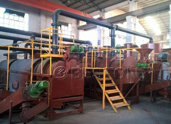 Wood Chips Charcoal Making Machine